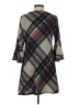 R&K Plaid Brown Casual Dress Size 4 - photo 2