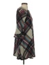 R&K Plaid Brown Casual Dress Size 4 - photo 4