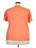 Lands' End Solid Orange Short Sleeve T-Shirt Size 2X - photo 2