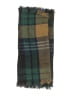 Unbranded Plaid Green Teal Scarf One size - photo 2
