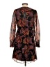 Vero Moda 100% Polyester Paisley Burgundy Cocktail Dress Size XS - photo 2