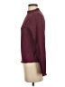 MOTF Burgundy Red Long Sleeve Blouse Size S - photo 5