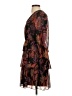 Vero Moda 100% Polyester Paisley Burgundy Cocktail Dress Size XS - photo 5