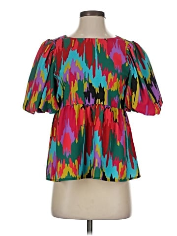Crosby Short Sleeve Blouse (view 1)