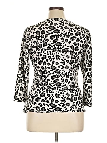MSK 3/4 Sleeve Top (view 2)