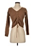 Poof! Brown Cardigan Size S - photo 1