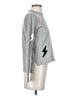 THML Graphic Gray Pullover Sweater Size XS - photo 4