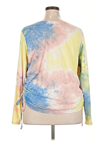 Orange Kiss 3/4 Sleeve T-Shirt (view 2)