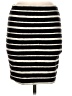 Max Studio 100% Cotton Stripes Black Casual Skirt Size M - photo 1