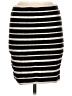 Max Studio 100% Cotton Stripes Black Casual Skirt Size M - photo 2