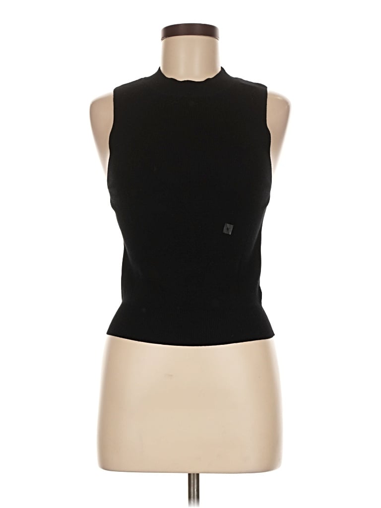 Express Tank Top Black Halter Neckline Tops