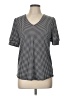 Unbranded Houndstooth Black Short Sleeve T-Shirt Size L (estimated) - photo 1