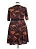 Isabel + Alice Print Brown Cocktail Dress Size 2X - photo 2