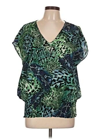 Sofia by Sofia Vergara Short Sleeve Blouse (view 1)