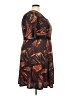 Isabel + Alice Print Brown Cocktail Dress Size 2X - photo 4