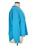 Nine West 100% Polyester Teal Long Sleeve Blouse Size XL - photo 4