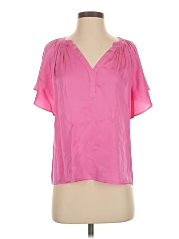 Velvet by Graham & Spencer Short Sleeve Blouse (view 1)