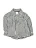 Baby B'gosh 100% Cotton Checkered-gingham Gray Long Sleeve Button-Down Shirt Size 3T - photo 1