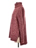 J.Crew Tweed Burgundy Turtleneck Sweater Size XS - photo 5