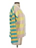 Unbranded 100% Polyester Color Block Yellow Cardigan Size S - photo 4
