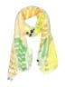 Unbranded Stripes Yellow Green Scarf One size - photo 1