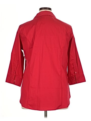 Riders by Lee 3/4 Sleeve Button-Down Shirt (view 2)