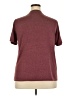 Unbranded 100% Polyester Burgundy Short Sleeve Top Size 2X - photo 2