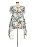 Cha Cha Vente 100% Polyester Teal Short Sleeve Blouse Size 2X - photo 1