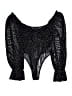 PrettyLittleThing Black 3/4 Sleeve Blouse Size 6 - photo 1