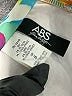 ABS Allen Schwartz Tropical Green Swimsuit Top Size 8 - photo 3