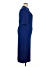 Unbranded Solid Blue Casual Dress Size XXL - photo 4