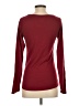 SOFFE Burgundy Long Sleeve T-Shirt Size S - photo 2