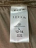 Serra Metallic Gold Casual Pants Size L - photo 7