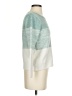Cupcakes & Cashmere Color Block Teal Pullover Sweater Size S - photo 4