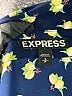 Express 100% Polyester Blue Sleeveless Blouse Size S - photo 7