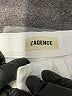 L'Agence 100% Cotton Ivory White Denim Shorts Size 22 - photo 3