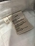 L'Agence 100% Cotton Ivory White Denim Shorts Size 22 - photo 4