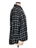 Treasure & Bond Plaid Blue Black Long Sleeve Button-Down Shirt Size XL - photo 4