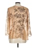Meadow Rue Gold Tan Kimono Size L - photo 2