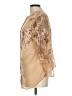 Meadow Rue Gold Tan Kimono Size L - photo 5