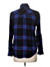 Rails 100% Rayon Plaid Black Long Sleeve Button-Down Shirt Size L - photo 2