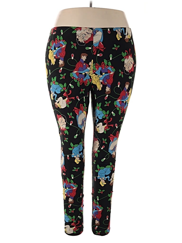 Pre-owned Disney Leggings In Black