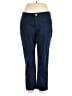 Intro Solid Blue Casual Pants Size 14 - photo 1