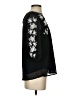 Polagram 100% Polyester Black 3/4 Sleeve Blouse Size S - photo 4