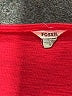 Fossil 100% Polyester Red Tank Top Size L - photo 7