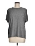 Lululemon Athletica Metallic Gray Active T-Shirt Size 10 - photo 1