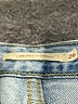 Levi's 100% Cotton Hearts Blue Jeans Size 26 waist - photo 3