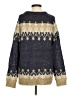 Unbranded 100% Polyester Chevron-herringbone Blue Pullover Sweater Size S - photo 2
