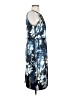 Tahari Print Blue Cocktail Dress Size P (petite) - photo 4