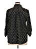 NY Collection Polka Dots Black 3/4 Sleeve Blouse Size 1X - photo 2